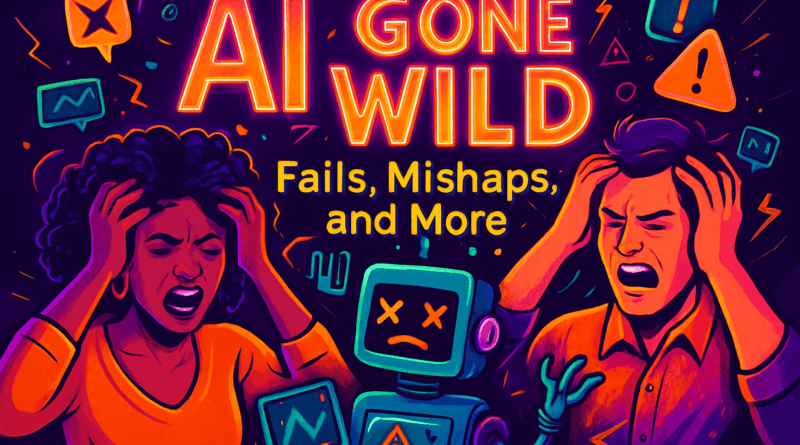AI Gone Wild: Fails, Mishaps, and WTFs- Join the Facebook Group